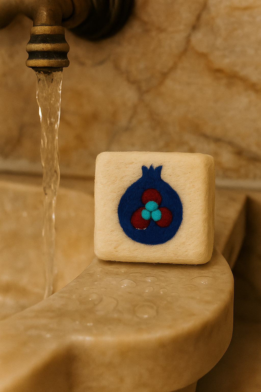 Indigo Pomegranate The Turkish Touch Hammam Soap