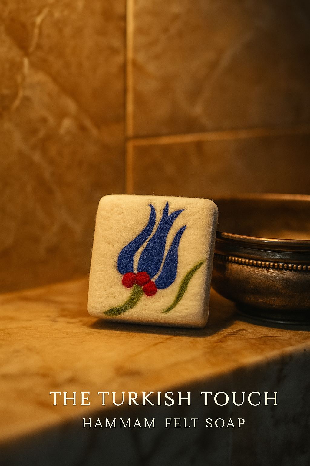 Deep Tulip  The Turkish Touch Hammam Soap