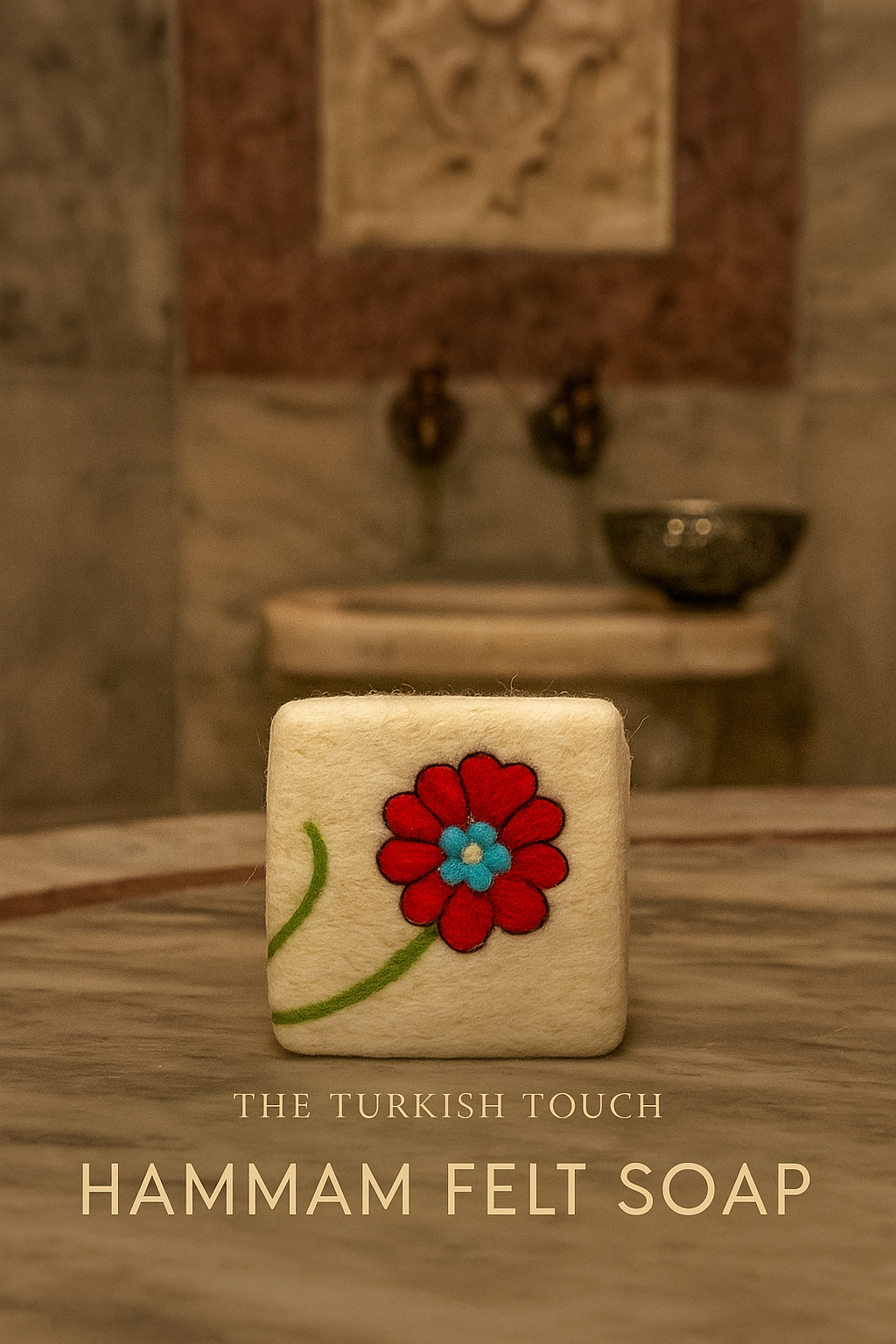 Scarlet Blossom The Turkish Touch Hammam Soap