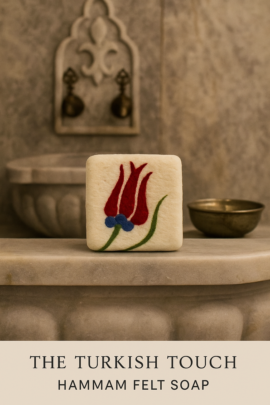 Twin Flame Tulip The Turkish Touch Hammam Soap