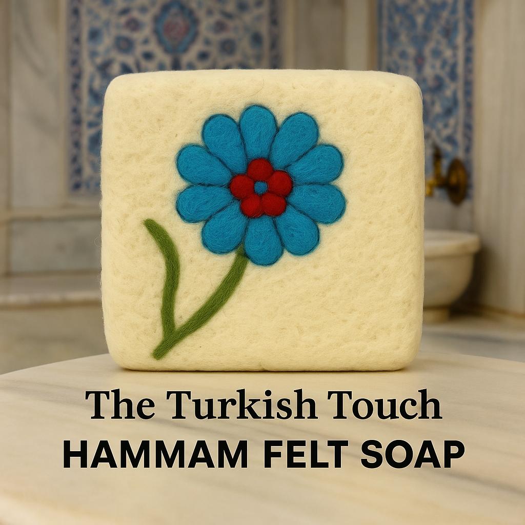 Blue Blossom The Turkish Touch Hammam Soap