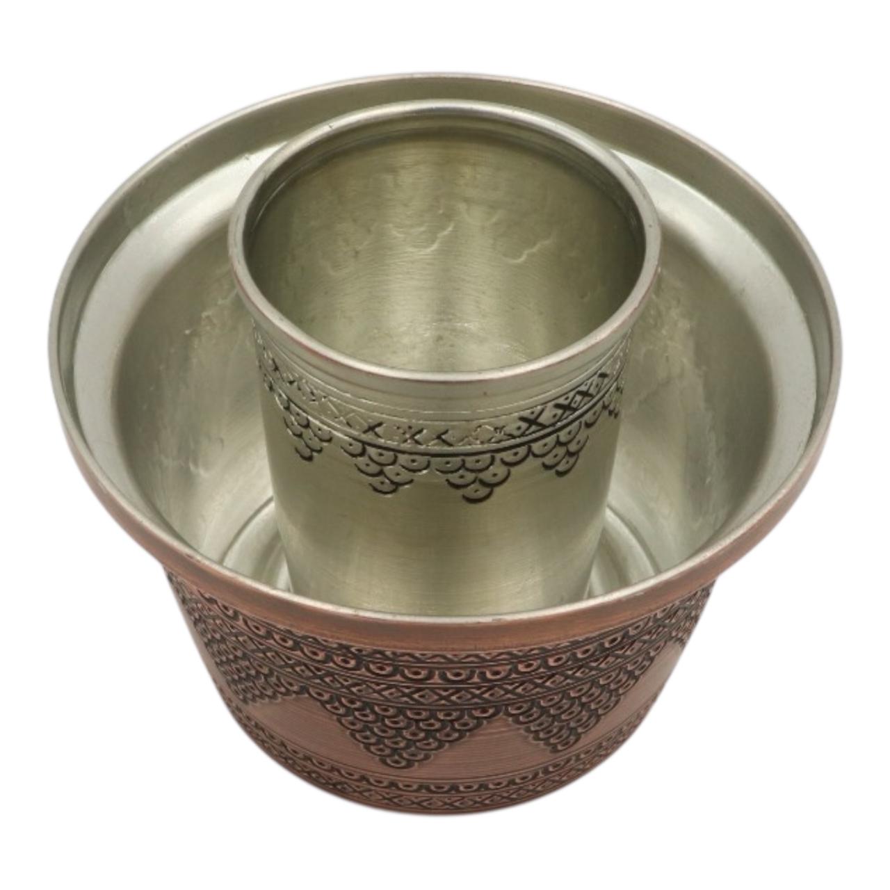 Handmade Copper Rakı Cooler – “Ehli Keyif” | Traditional Anatolian Design |
