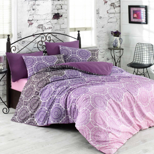 Lotus Bed Linen Set (4 Piece)