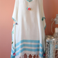 Embroidered Bamboo Beach Dress