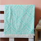 Turquoise Oriental Turkish towel made of 100% cotton
